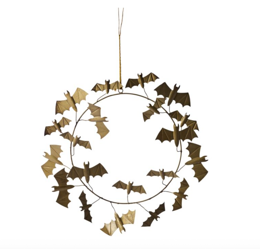 Winged Bat Wreath