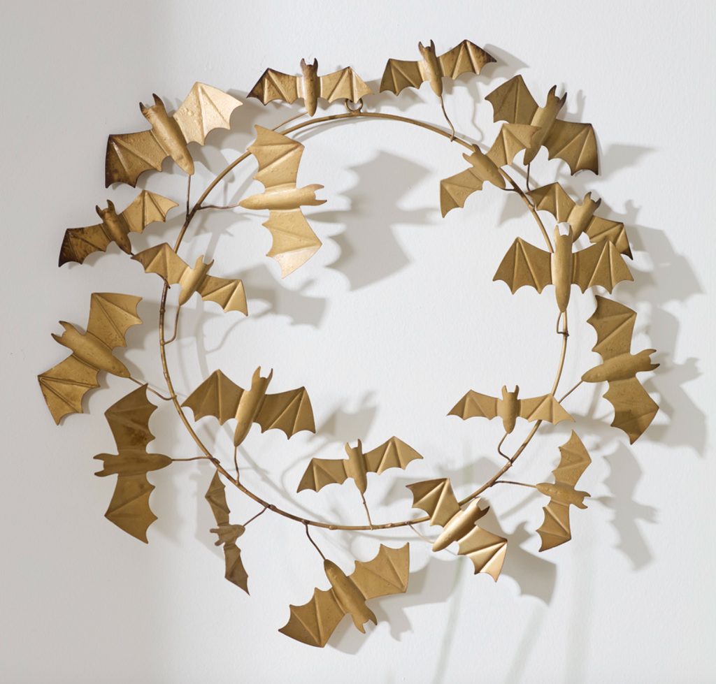 Winged Bat Wreath