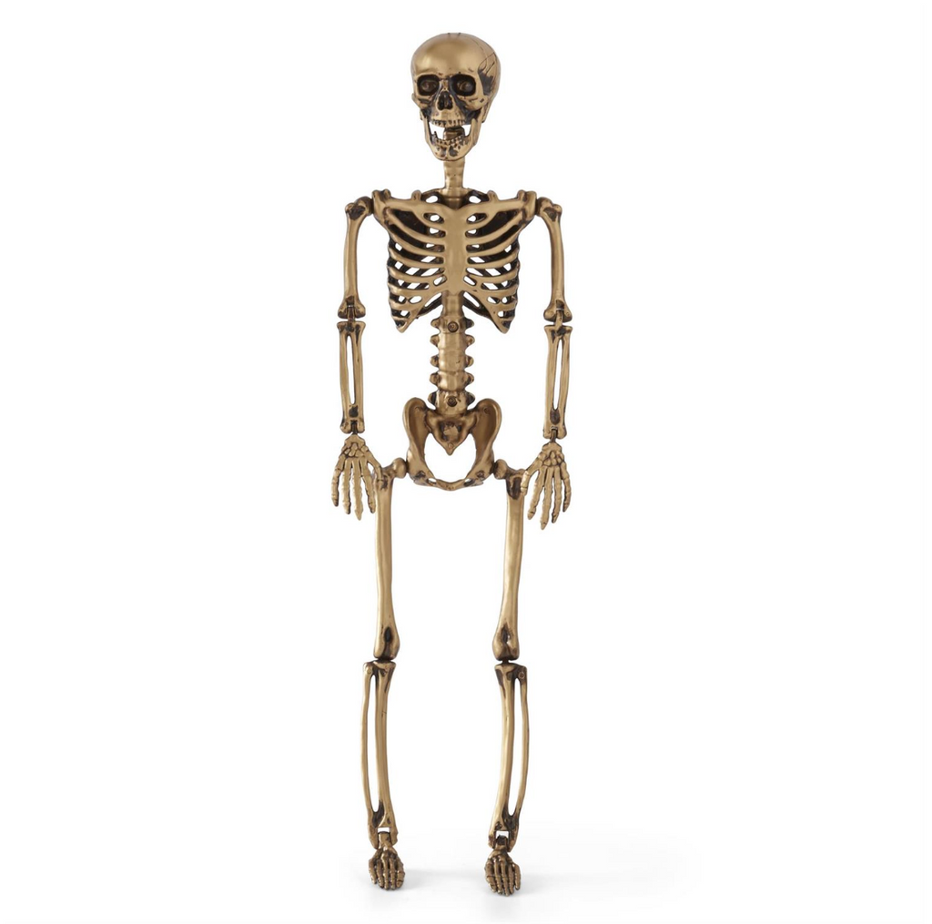 Gold Posable Skeleton