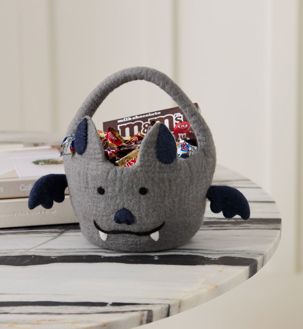 Bats Tricks and Treats Basket