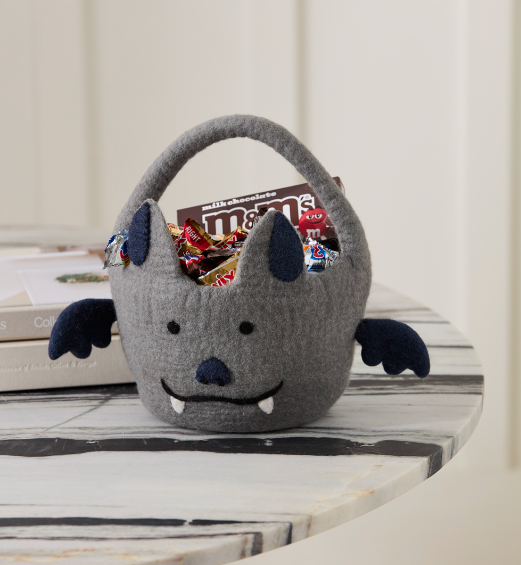 Bats Tricks and Treats Basket