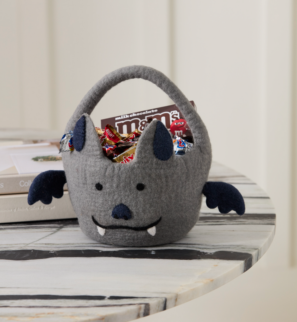 Bats Tricks and Treats Basket