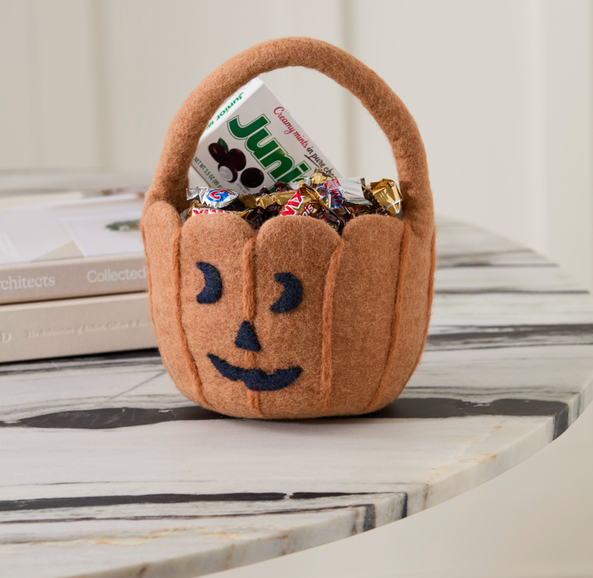 Pumpkin Tricks and Treats Basket