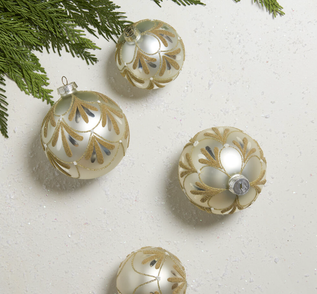 Gold Petal Ornament