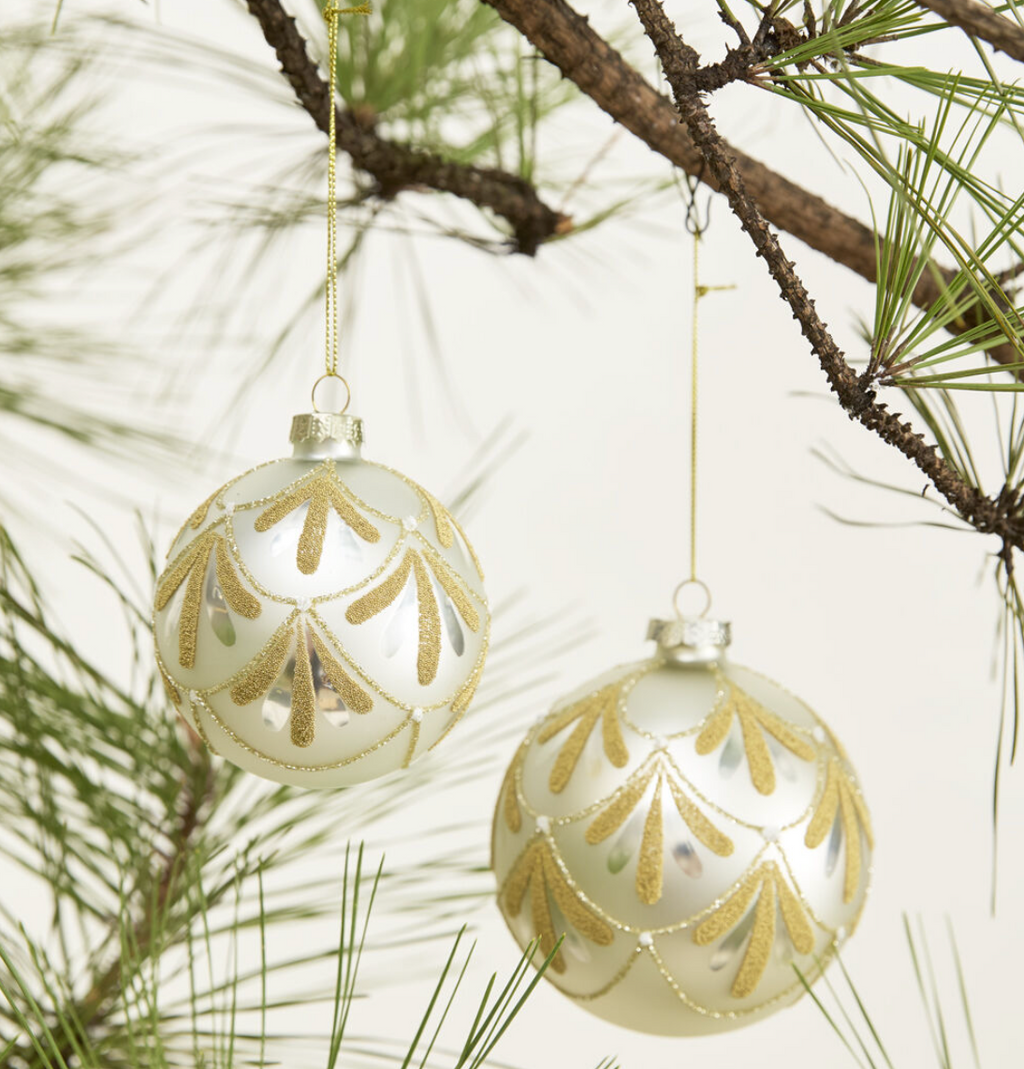 Gold Petal Ornament
