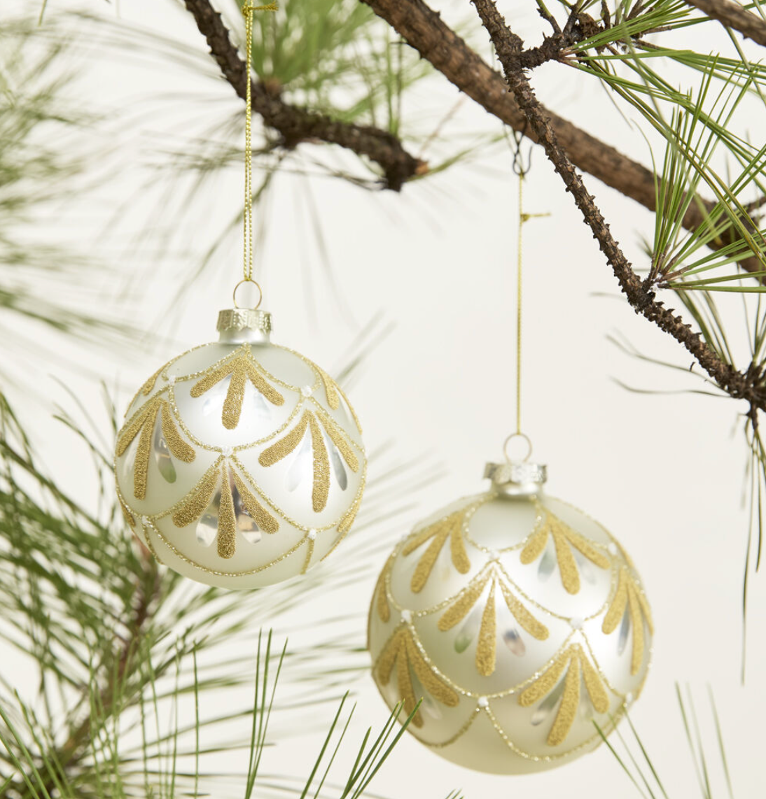 Gold Petal Ornament