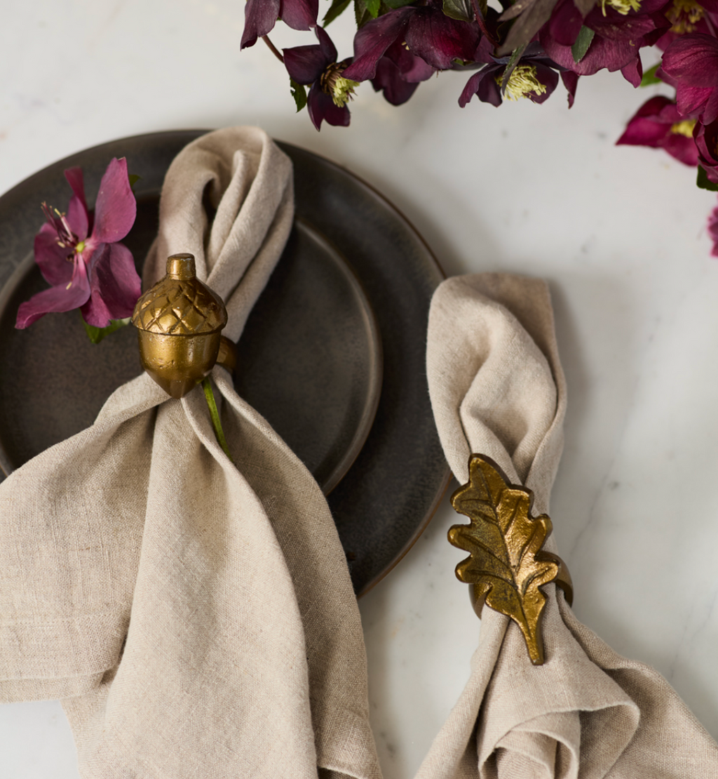 English Oak Napkin Ring