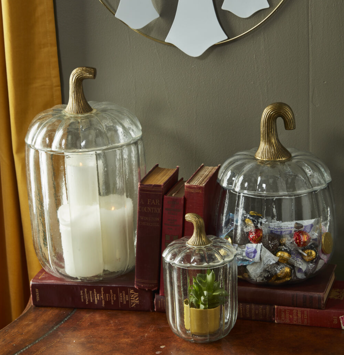 Translucent Pumpkin Terrarium