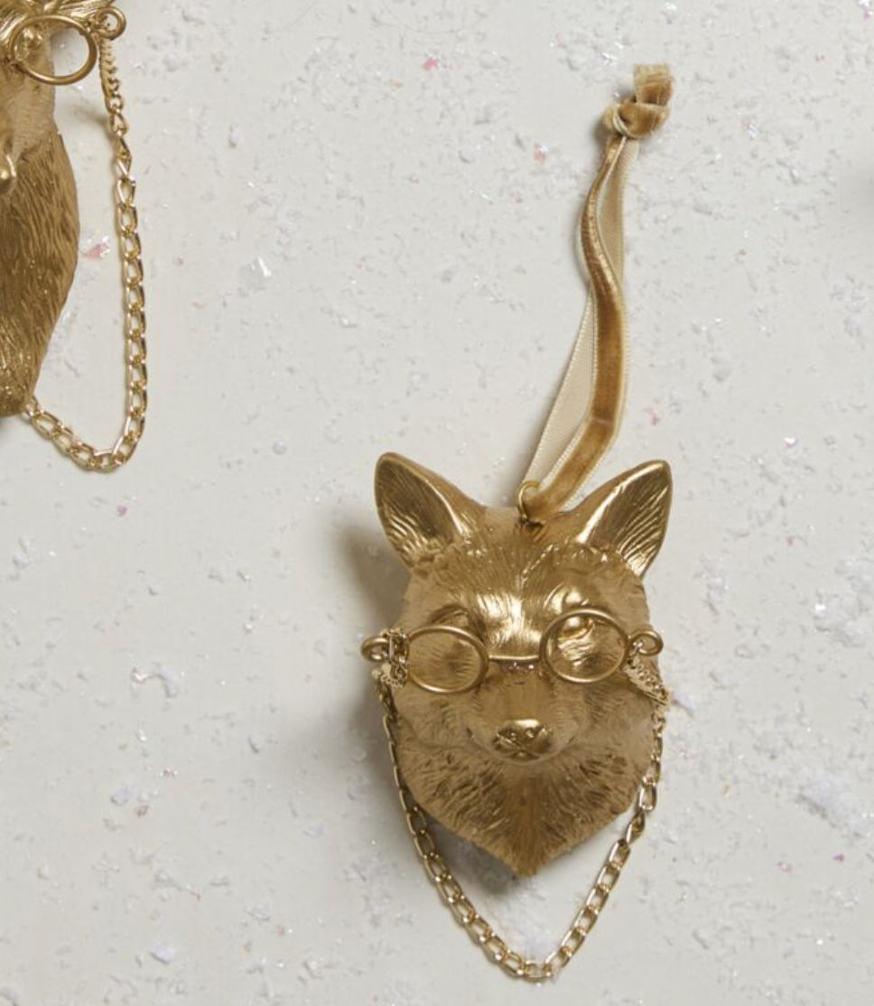 E+E Eloise Fox Ornament