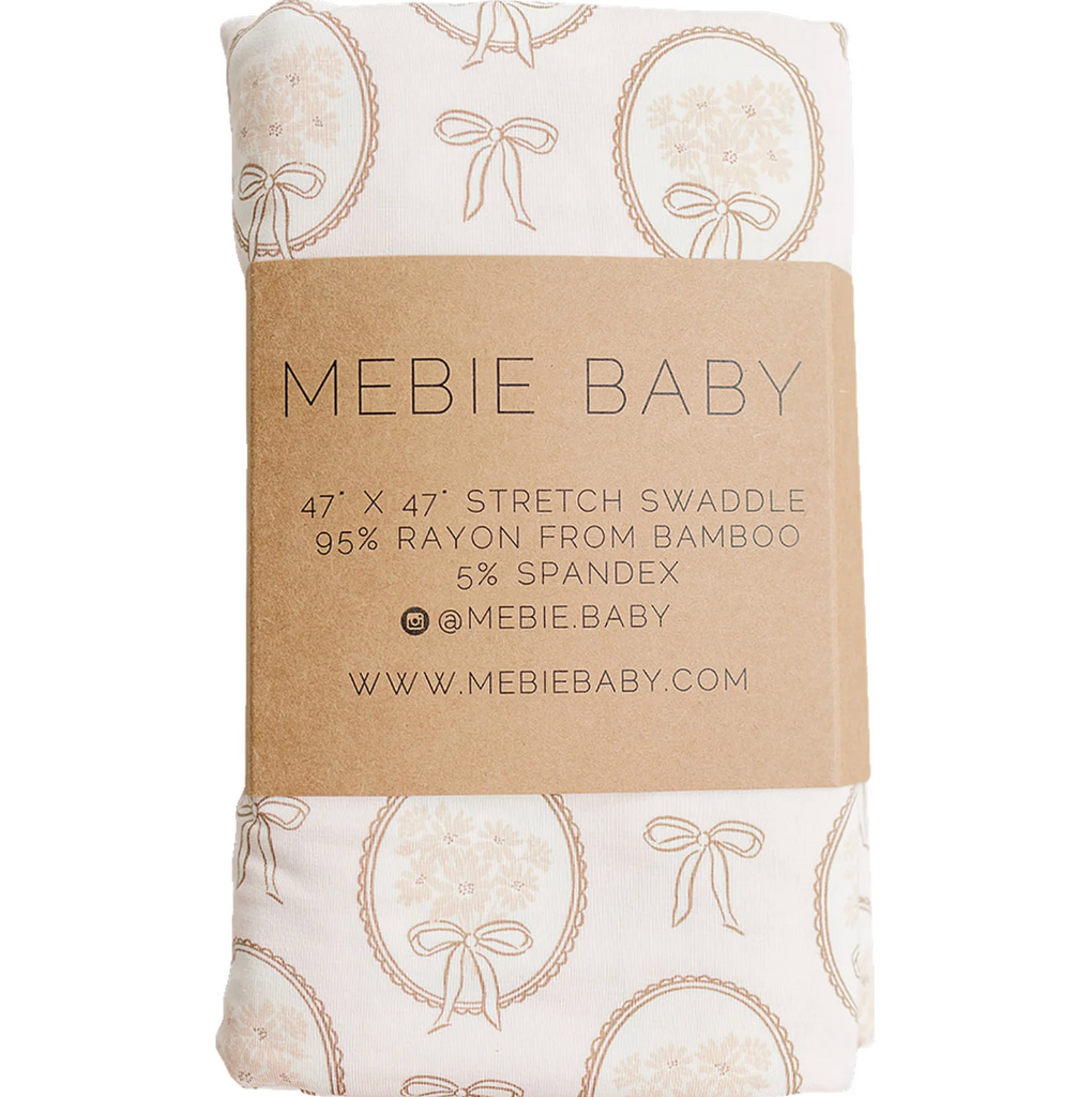 Vintage Bouquet Bamboo Stretch Swaddle