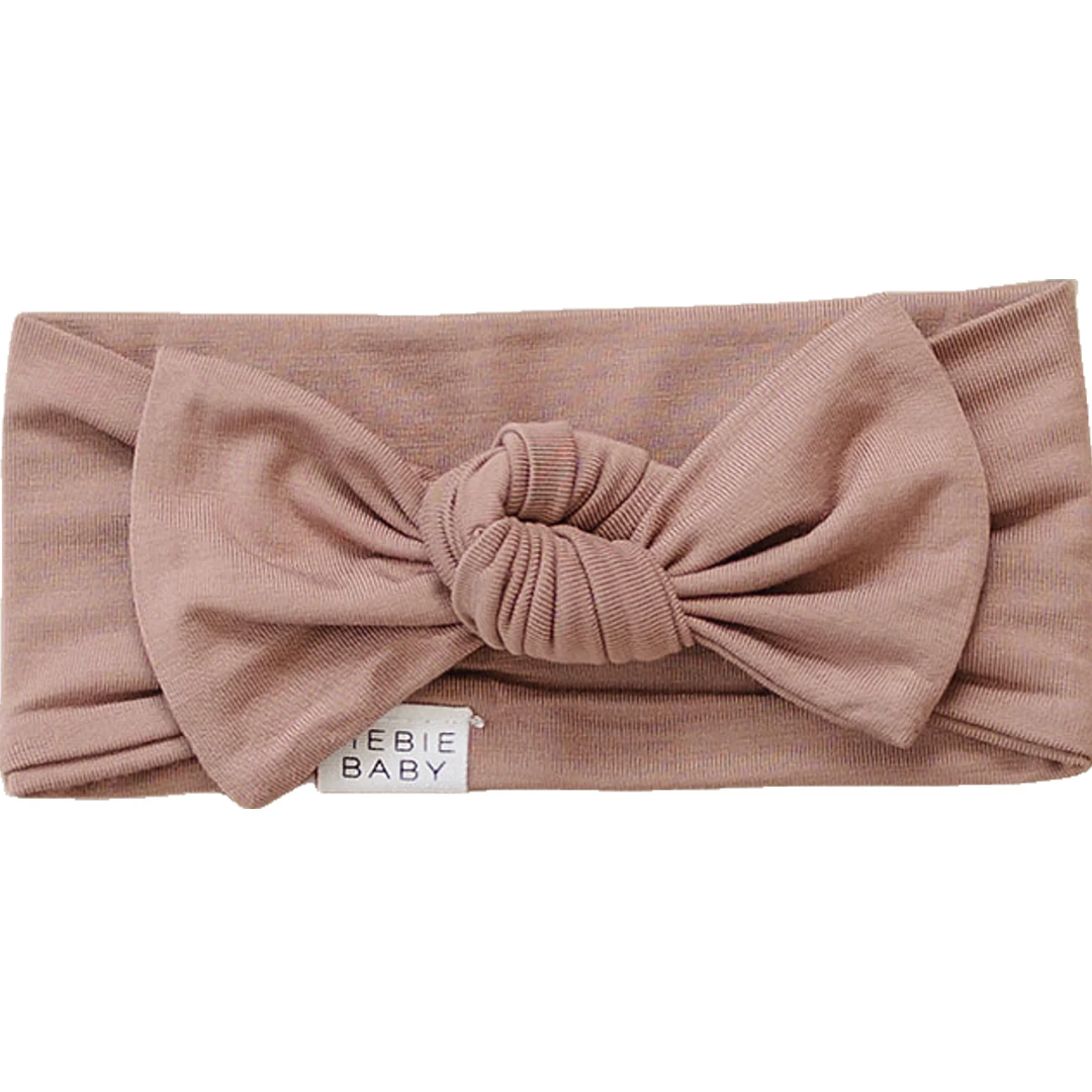 Dusty Rose Bamboo Head Wrap