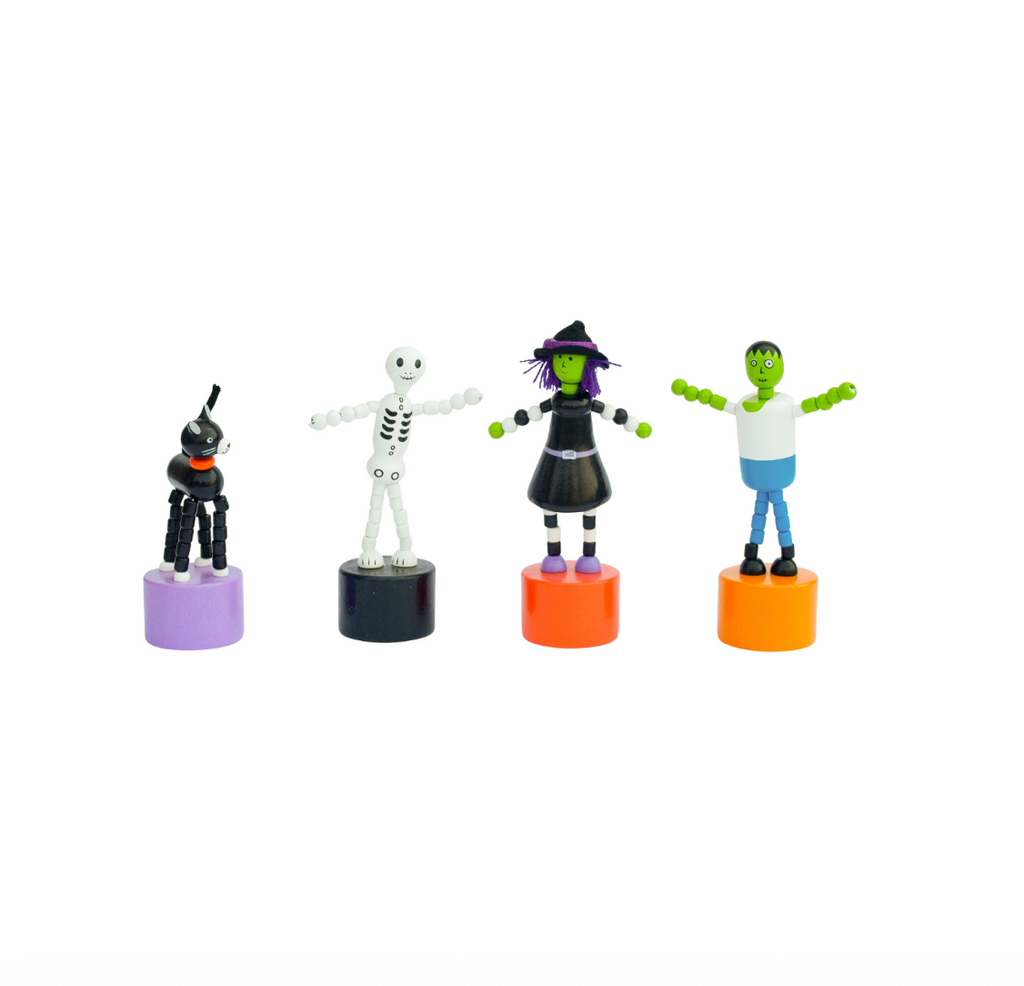 Spooky Friends Push Puppets