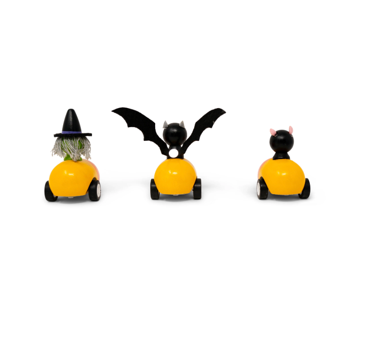 Spooky Pullback Candy Corn Cars