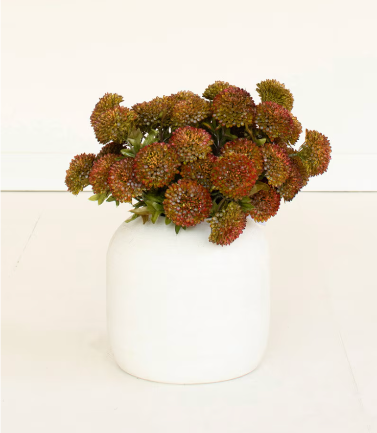 Auburn Bundle of Seven Artificial Dalhias