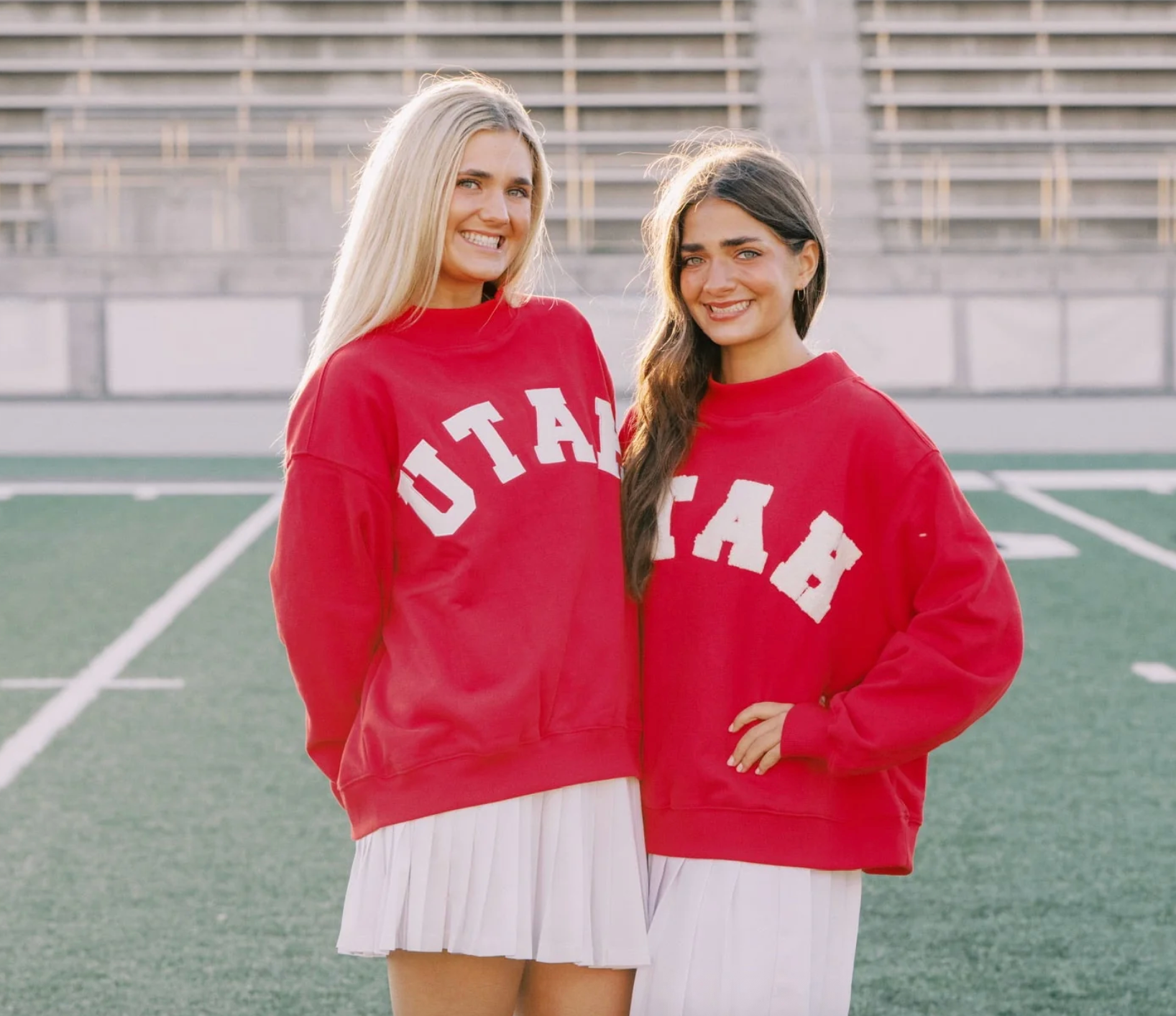 U of U Game Day Mock Neck Sweatshirt