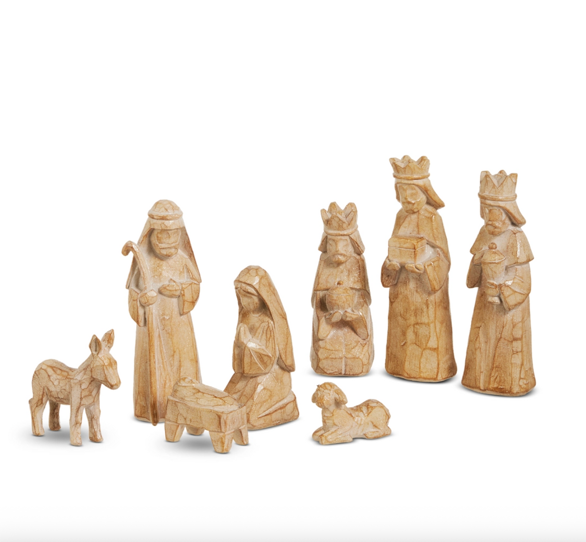 Carved Nativity
