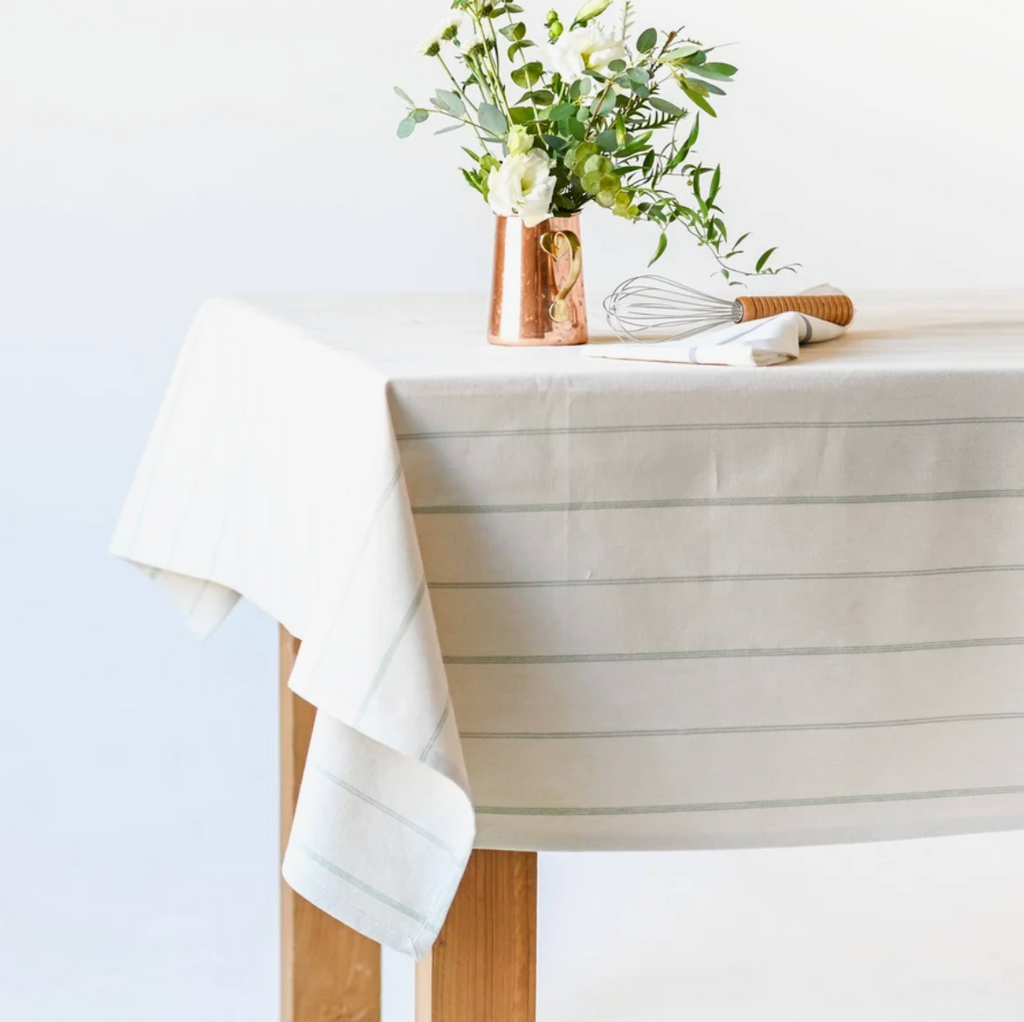 Simple English Stripe Tablecloth