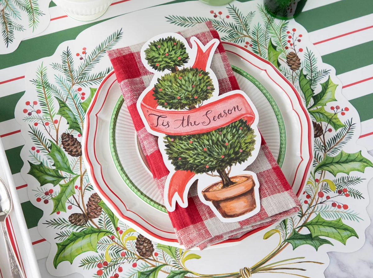 Holiday Topiary Table Accent