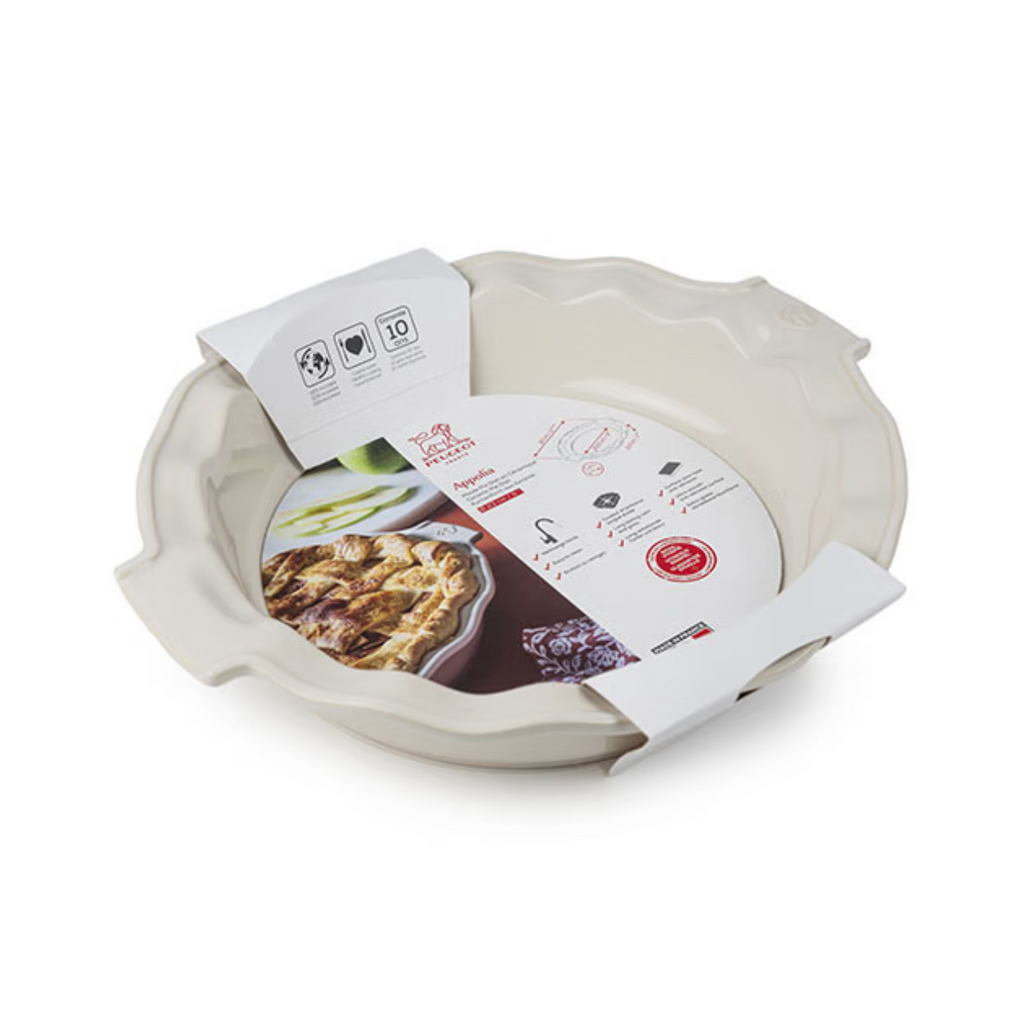 Appolia Pie Dish Ecru