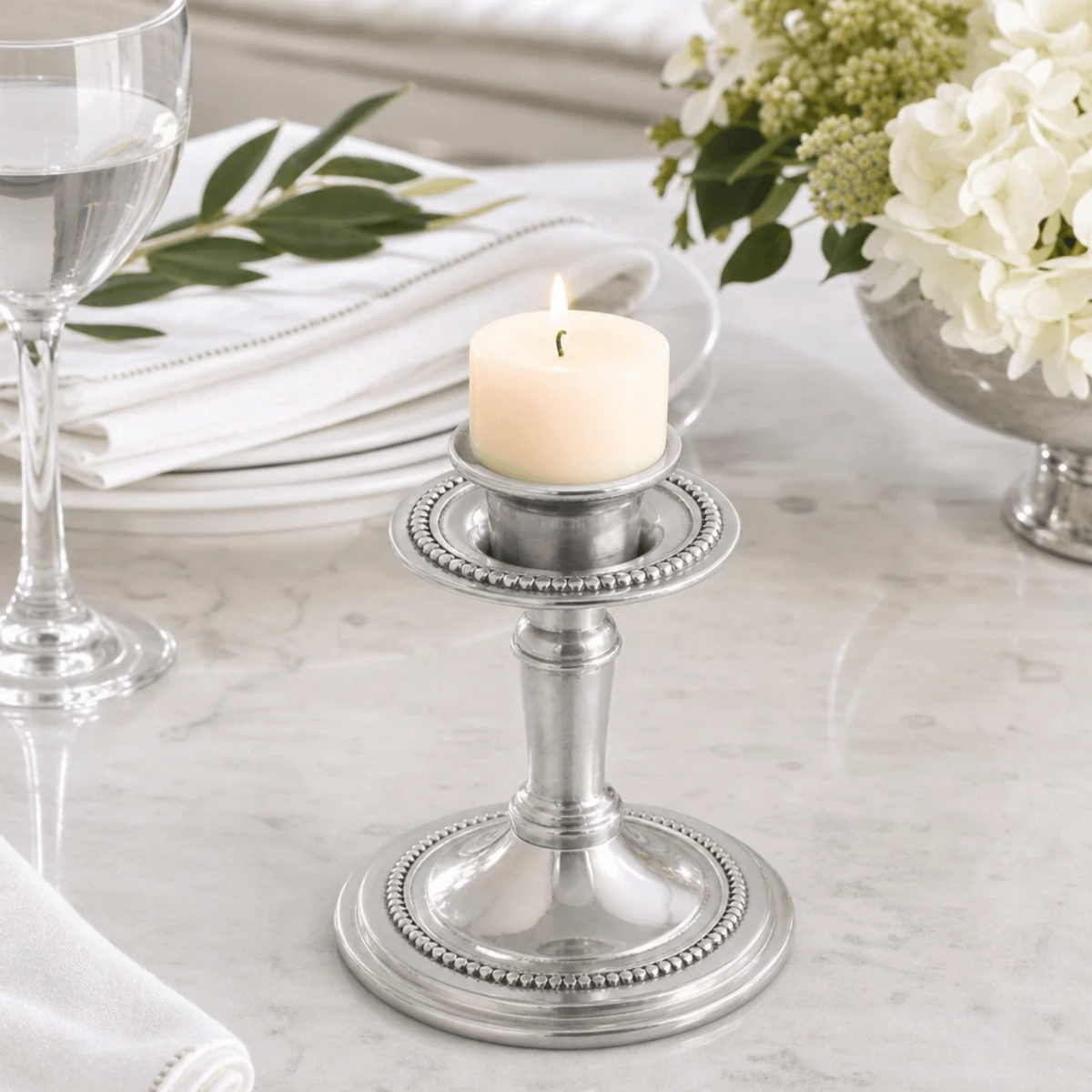 Beaded Candlestick