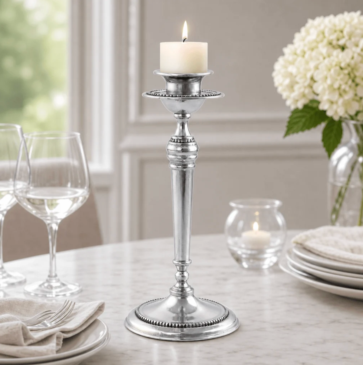 Beaded Candlestick