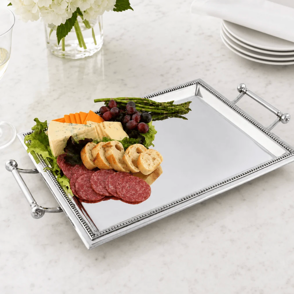 Beaded Serving Tray