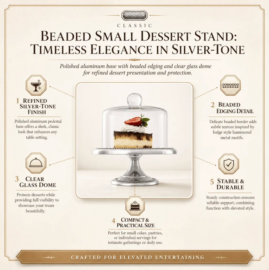 Beaded Dessert Stand