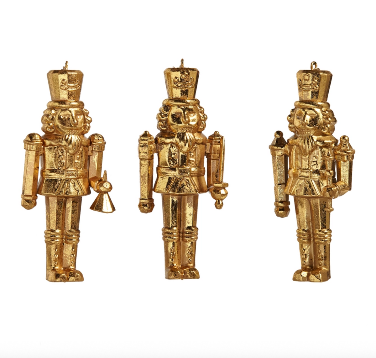 Gold Nutcracker Ornament
