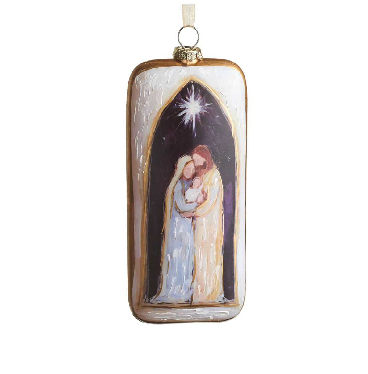 First Christmas Rectangle Ornament
