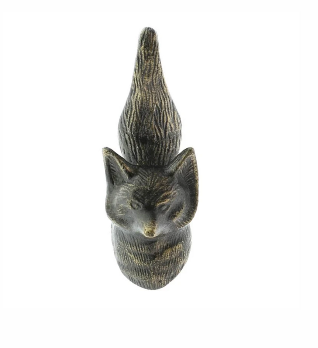 Cast Iron Fox Wall Hook