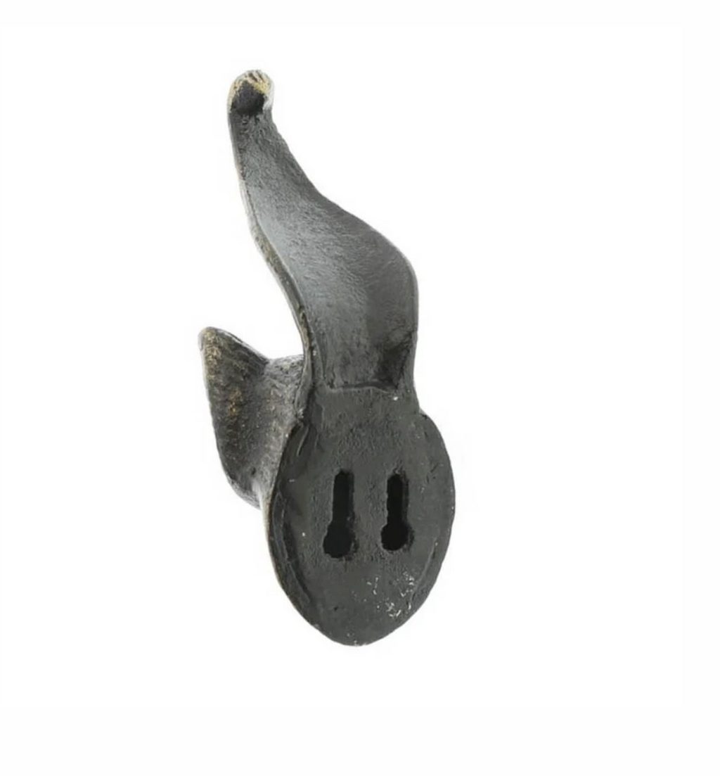 Cast Iron Fox Wall Hook