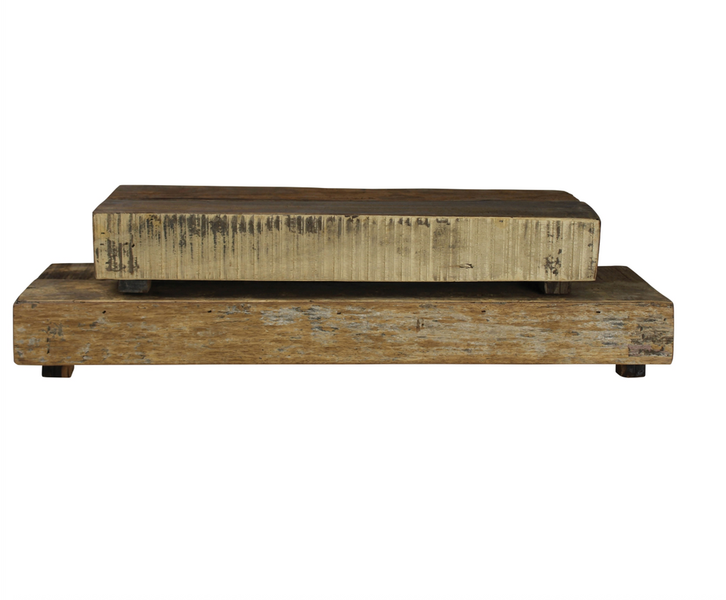 Lincoln Wood Rectangle Riser