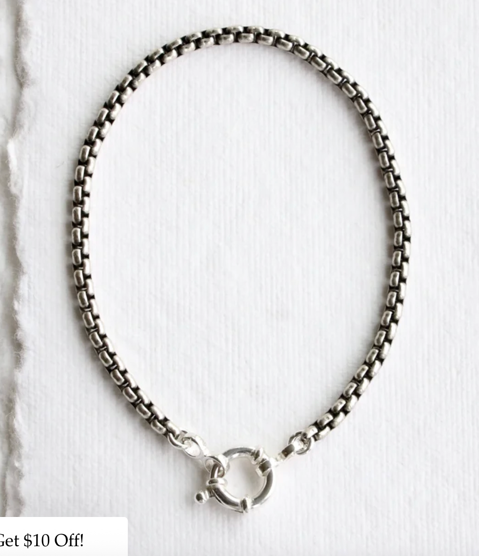 Simple Silver Bracelet