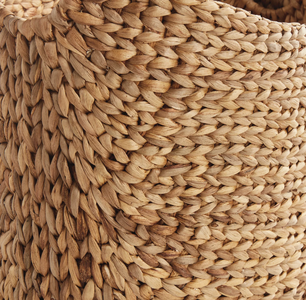 Josette Water Hyacinth Basket with Handle