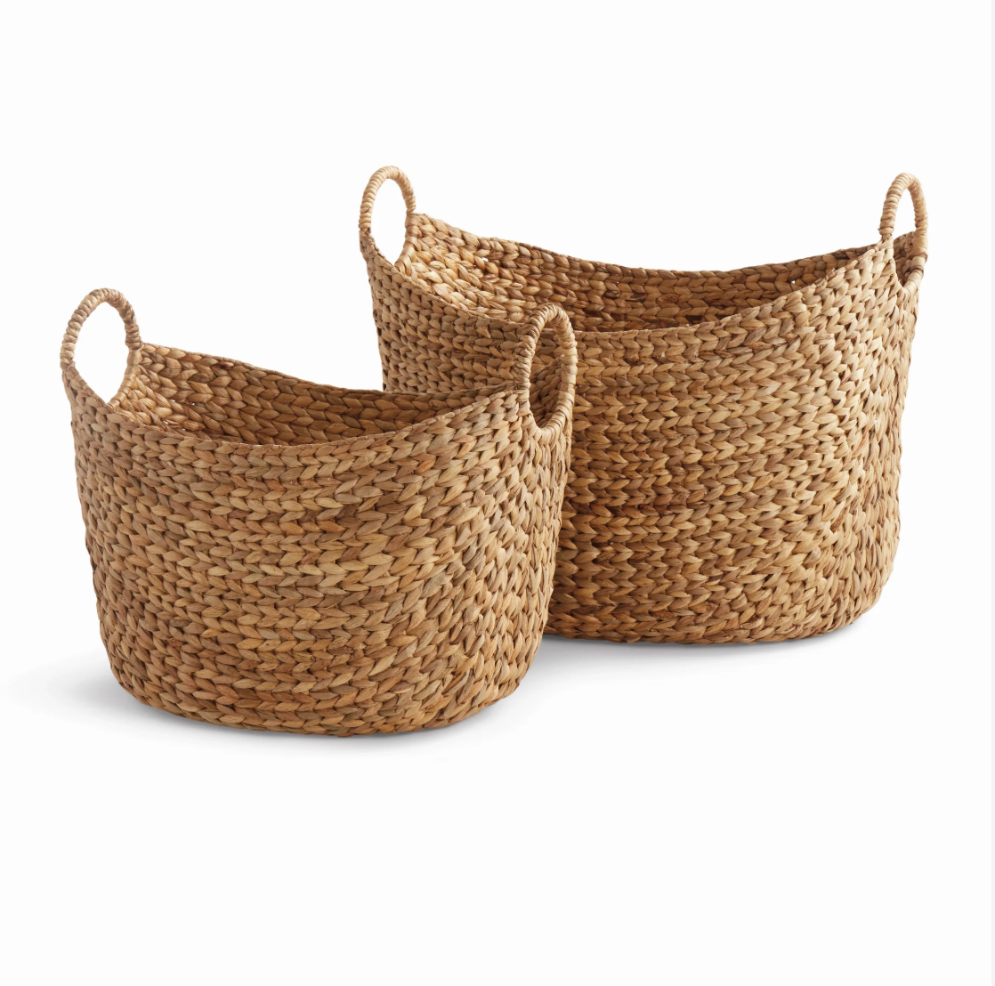 Josette Water Hyacinth Basket with Handle