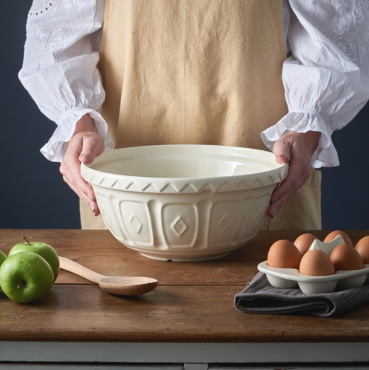 Cream Mixing Bowl