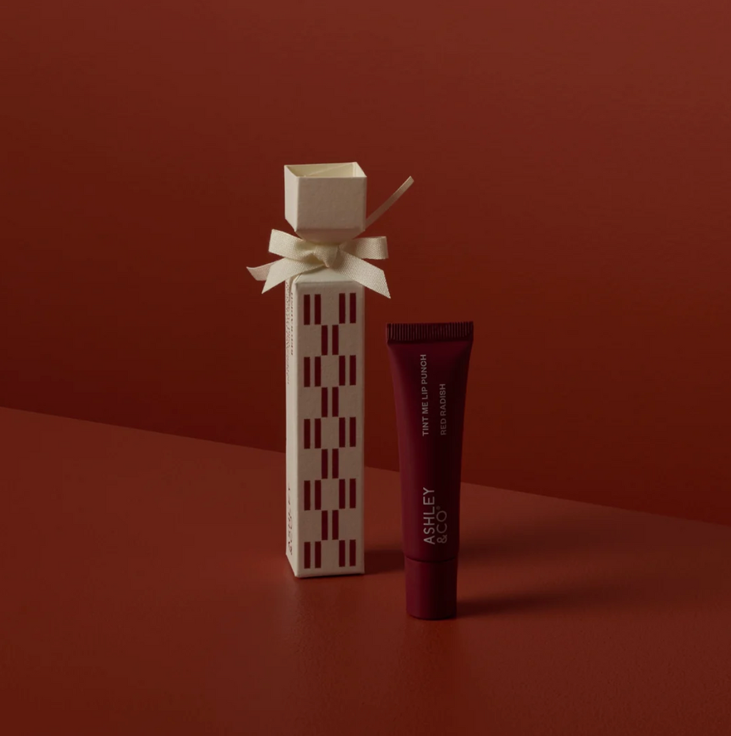 Tint Me Red Radish Lip Punch Christmas Mini Cracker