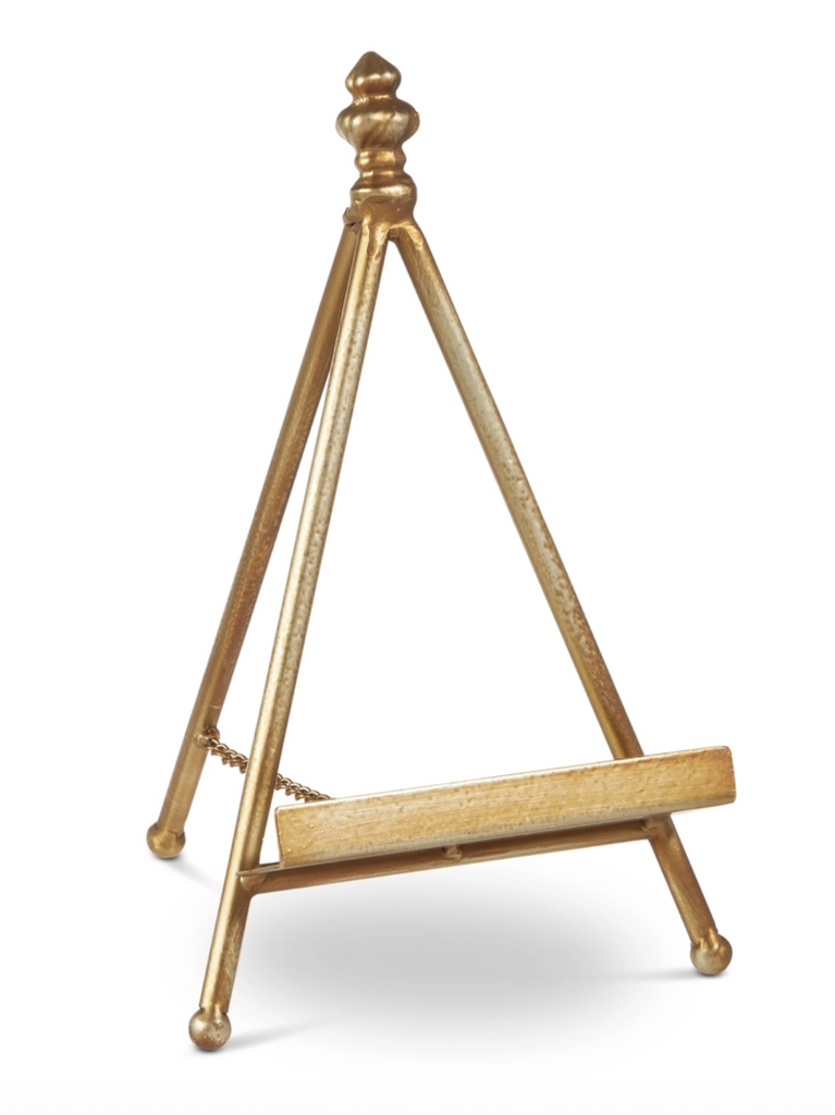 Antique Gold Easel