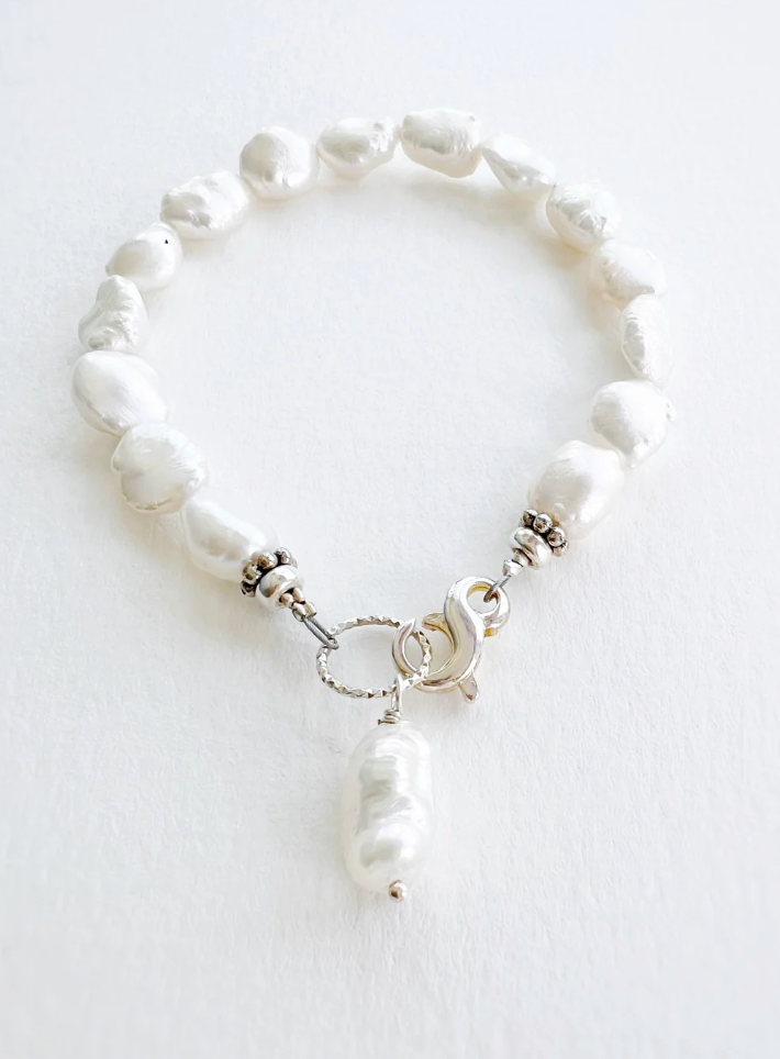 With Grace Pearl Bracelet