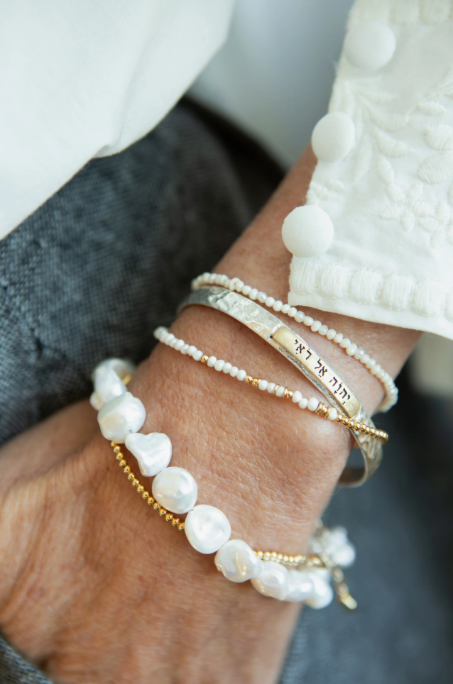 With Grace Pearl Bracelet