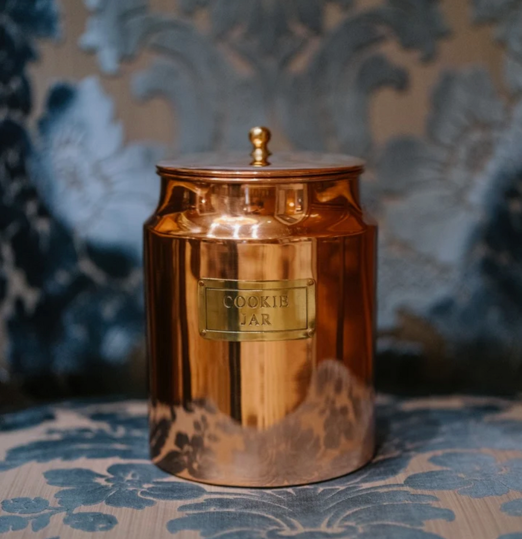 Copper Cookie Jar