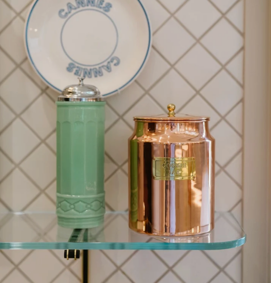 Copper Cookie Jar