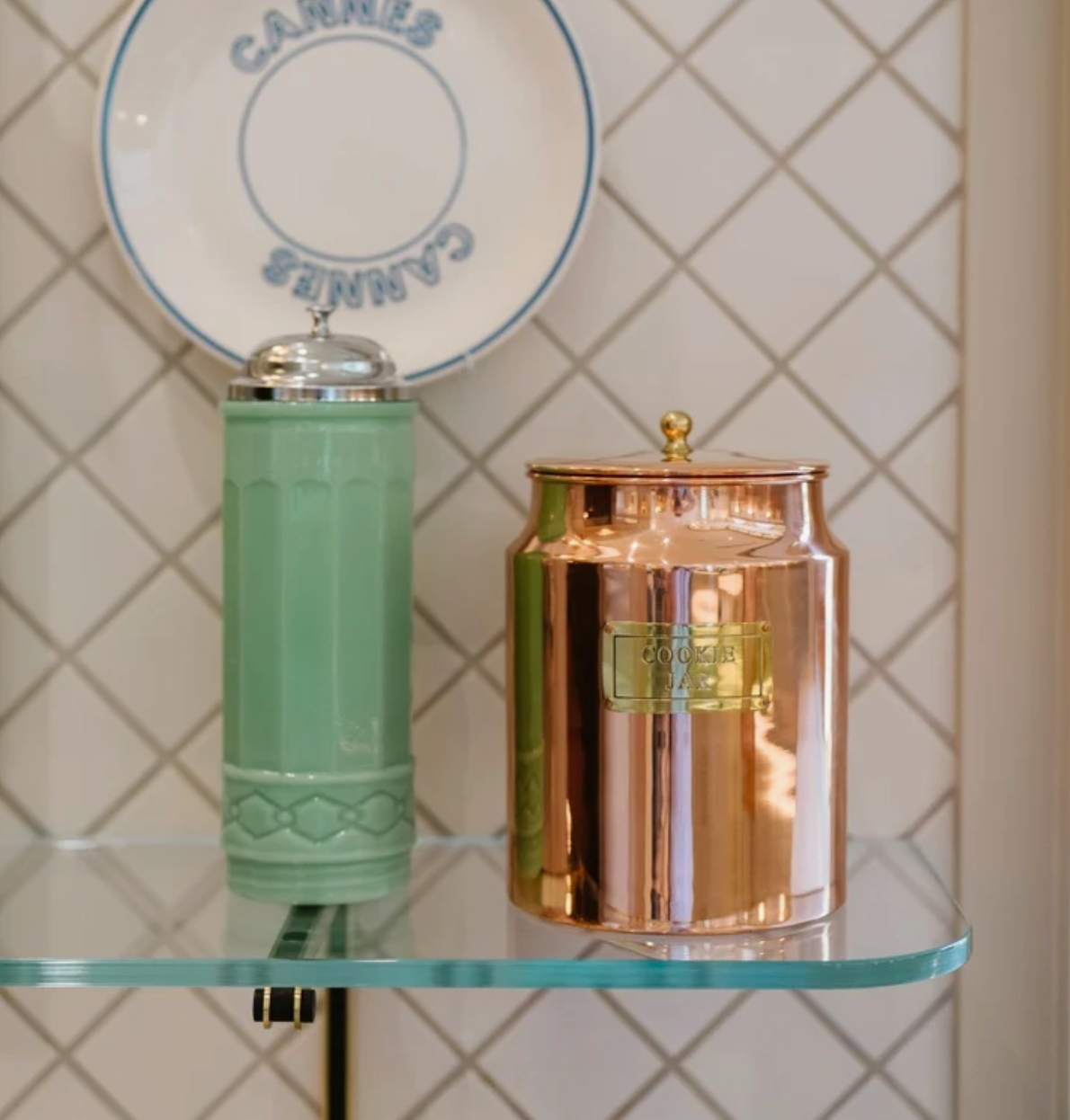 Copper Cookie Jar