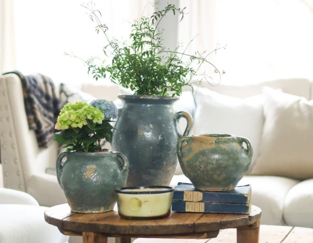 Found Amphora Ceramic Vase