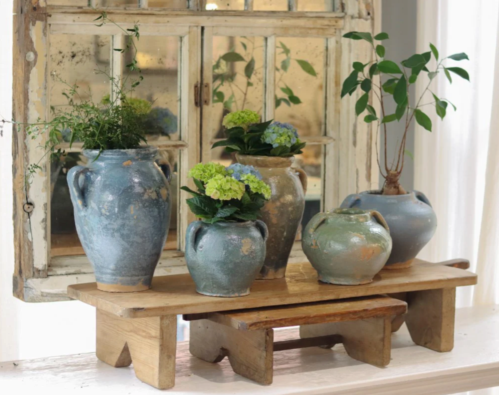 Found Amphora Ceramic Vase