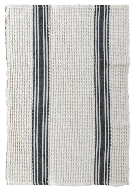 Striped Printed Tea Towel