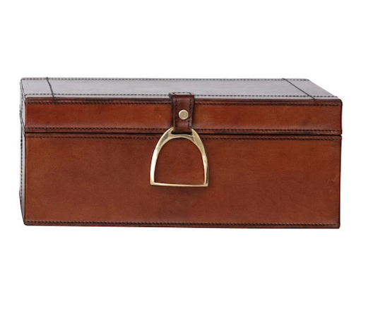 Nesting Leather Box