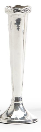 Silver Single Stem Vase