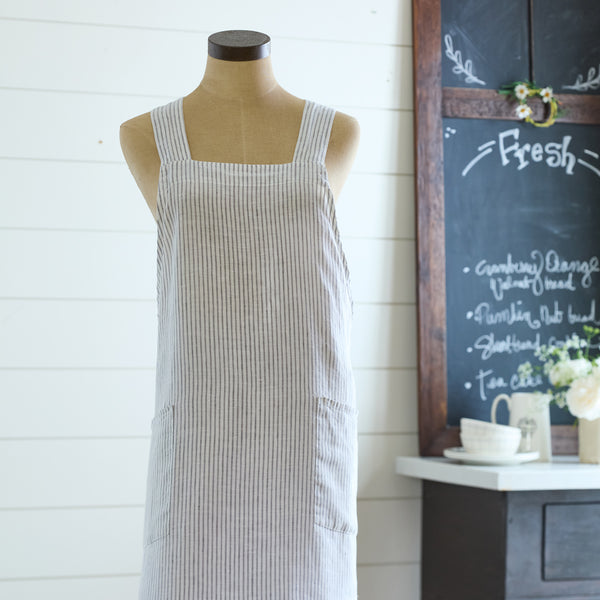 Pebble Pinstripe Apron