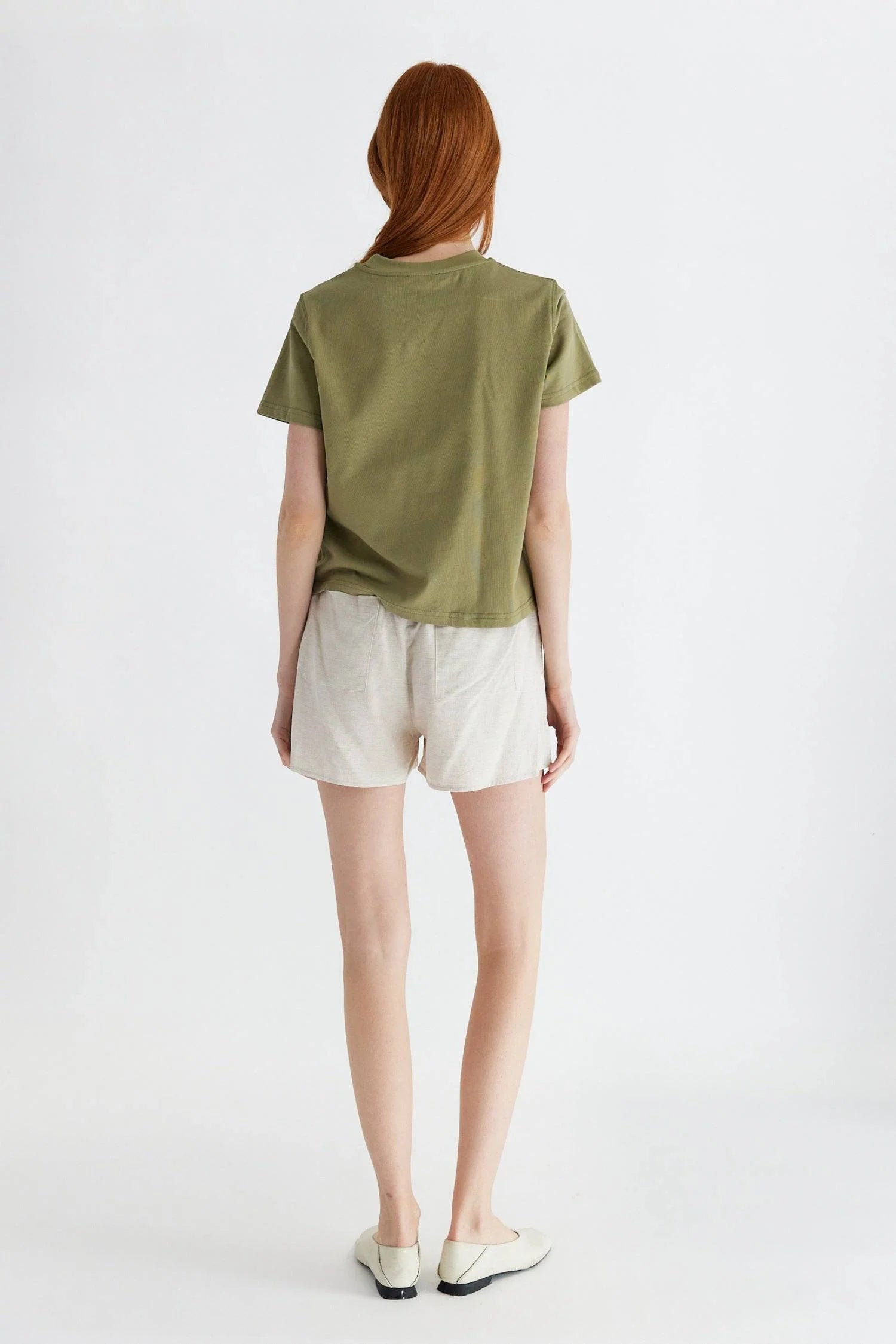 The Lanie Top in Sage Green